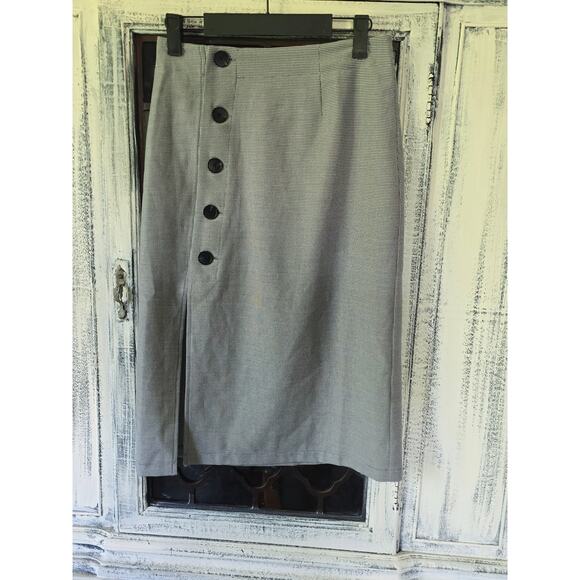 Anthropologie X Mare Mare Asymmetrical Button-down Skirt -New XS - Picture 6 of 6